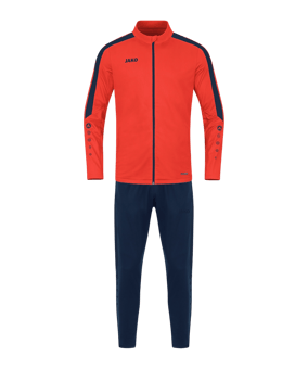 JAKO Power Trainingsanzug Orange F375 - orange