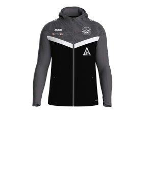 JAKO Iconic Kapuzenjacke Kids Schwarz F801