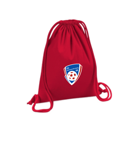 Merch Organic Premium Cotton Gymsack Classic Red | #logo4c
