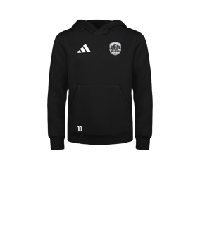 adidas Entrada 26 Hoody Kids Schwarz