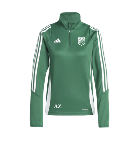 adidas Tiro 24 Trainingstop Damen Grün Weiss