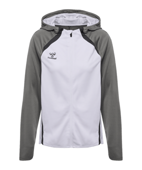 Hummel Lead 2.0 Kapuzenjacke Damen Weiss F9396 - weiss