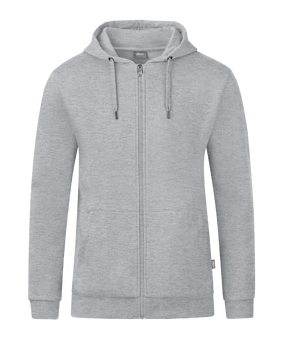 JAKO Organic Kapuzenjacke Grau F520 - grau