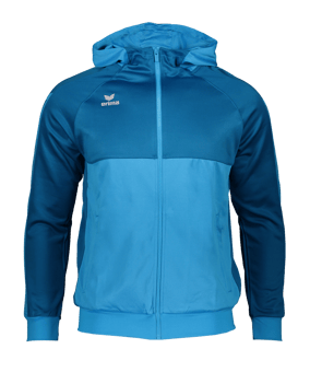 Erima SIX WINGS Kapuzenjacke Blau - blau