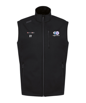 JAKO Premium Softshellweste Schwarz F800
