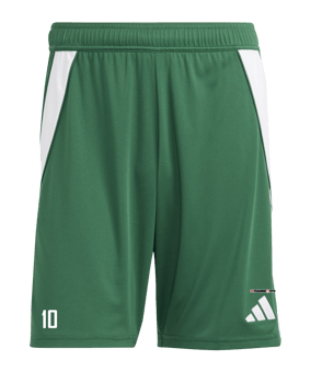 adidas Tiro 24 Short Grün Weiss