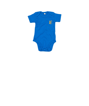 Merch Baby Body Cobalt Blue | #justlogo1c