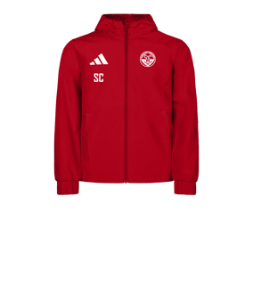 adidas Entrada 26 Jacke Kids Rot
