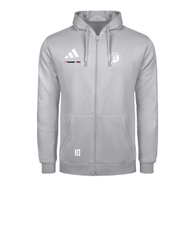 adidas Entrada 26 Kapuzenjacke Grau