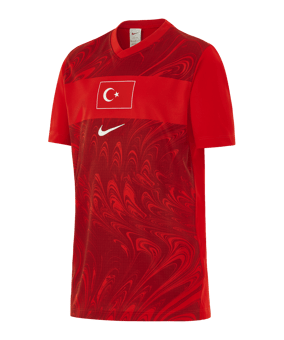 Nike TFF Türkei Trikot Home WM 2026 Kids Rot F614 - rot