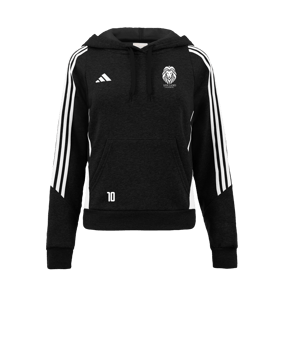 adidas Tiro 24 Hoody Damen Schwarz Weiss