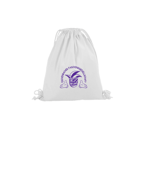 Merch Organic Premium Cotton Gymsack White | #Jugendgarde