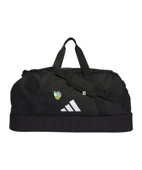 adidas Tiro League Duffel Bag Gr. L Schwarz Weiss