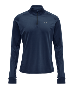 Newline Core HalfZip Sweatshirt Running Blau F1009 - blau