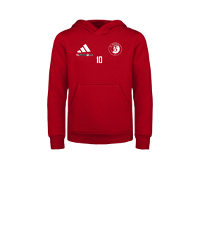 adidas Entrada 26 Hoody Kids Rot