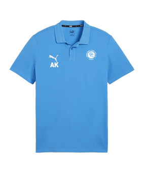 PUMA teamGOAL Casuals Poloshirt Blau F02