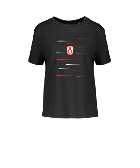 Merch Muser T-Shirt Women Black | #lines