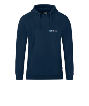 JAKO Organic Hoody Blau F900