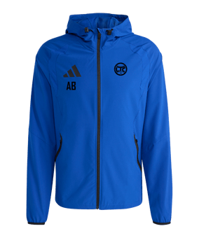 adidas Tiro Travel Windjacke Blau