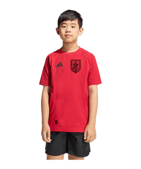 adidas Tiro Travel T-Shirt Kids Rot