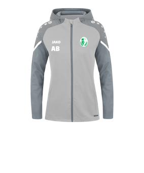 JAKO Performance Kapuzenjacke Damen Grau F845