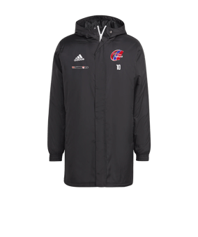 adidas Entrada 22 Stadium Jacke Schwarz