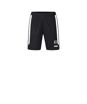 JAKO Power Short Damen Schwarz Weiss F802