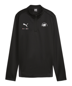 PUMA teamGOAL Training 1/4 Zip Sweatshirt Damen  Schwarz F03