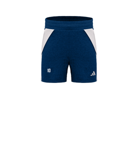 adidas Tiro 24 Short Damen Blau Weiss