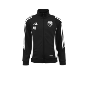 adidas Tiro 24 Trainingsjacke Kids Schwarz Weiss
