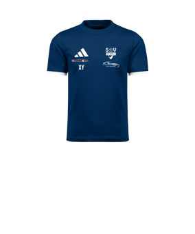 adidas Entrada 26 Trainingsshirt Kids Dunkelblau