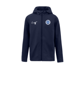 Veste de pluie Nike Academy 25 enfants bleu F410 