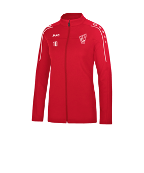 JAKO Classico Freizeitjacke Damen Rot F01