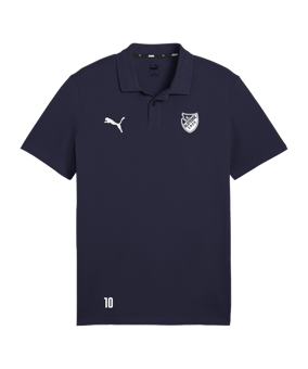 PUMA teamGOAL Casuals Poloshirt Blau F06