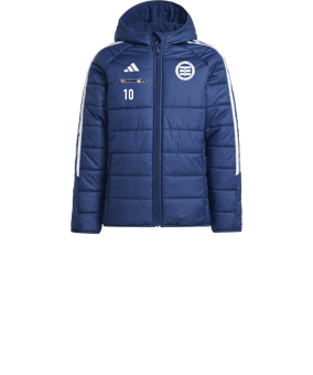 adidas Tiro 24 Winterjacke Kids Blau Weiss