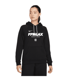 Nike Park 20 Fleece Hoody Damen Schwarz Weiss F010