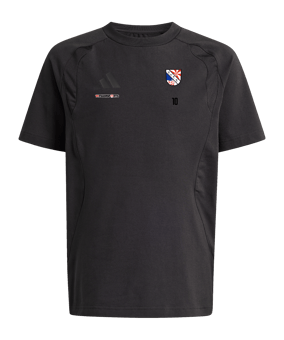 adidas Tiro Travel T-Shirt Kids Schwarz