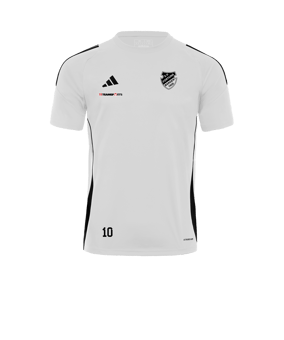 adidas Tiro 24 Trikot Weiss Schwarz