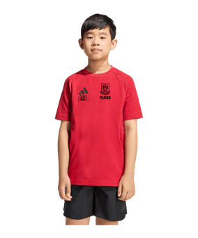 adidas Tiro Travel T-Shirt Kids Rot