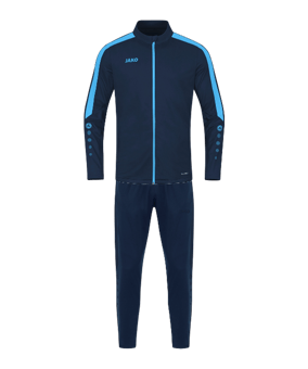 JAKO Polyester Power Trainingsanzug Blau F910 - blau