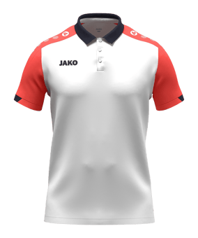 JAKO Dynamic Polo Weiß F026 - weiss