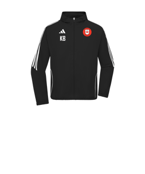 adidas Tiro 24 Windbreaker Kids Schwarz Weiss