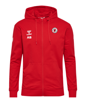 Hummel Go 2.0 Chevron Kapuzenjacke Rot F3062