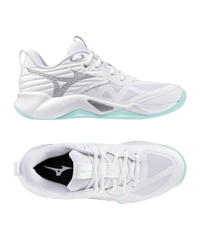 Mizuno Wave Momentum Pro Damen Weiß F45 - weiss