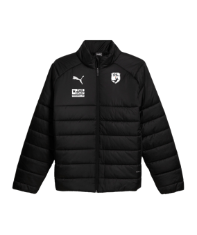 PUMA teamLIGA Padded Trainingsjacke Schwarz F03