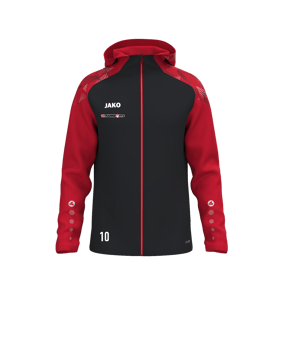 JAKO Sonic Kapuzenjacke Schwarz F812