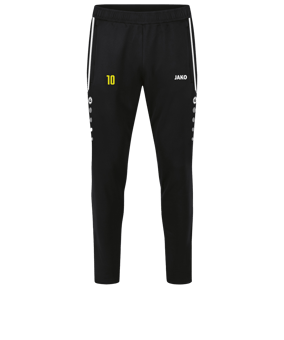 JAKO Allround Trainingshose Schwarz F800