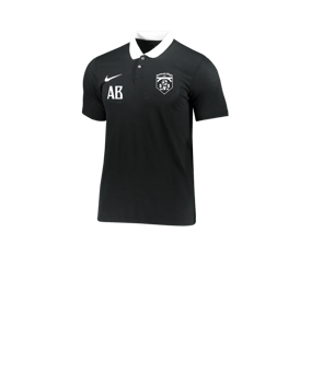 Nike Park 20 Polo Kids Schwarz Weiss F010