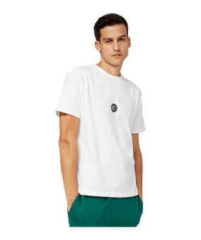 New Balance Essentials Hoops T-Shirt Weiß - weiss