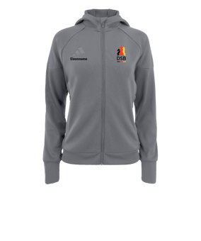 adidas Tiro 25 Travel Kapuzenjacke Damen Grau